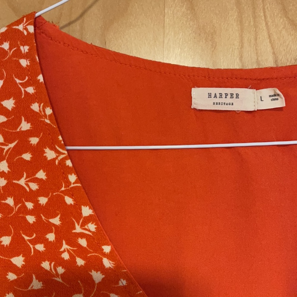 Francesca's Lorraine Button Front Blouse - image 2